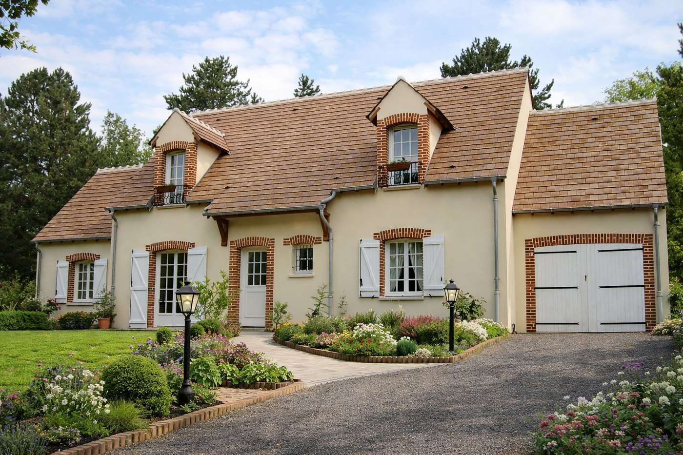 Maison à vendre dans ses jardins