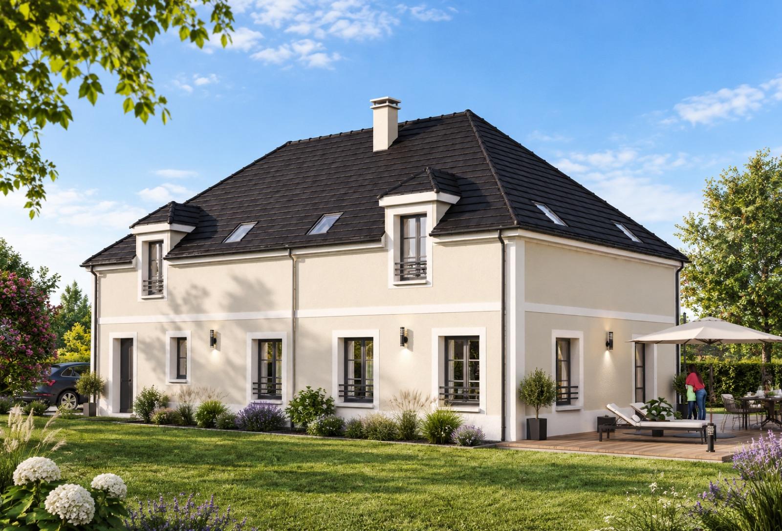 RDC + combles droits — RDC + combles droits